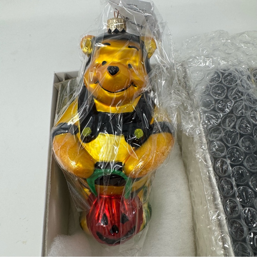 NIB Christopher Radko Winnie the Pooh Bumble Bee Halloween Ornament 1997 Disney